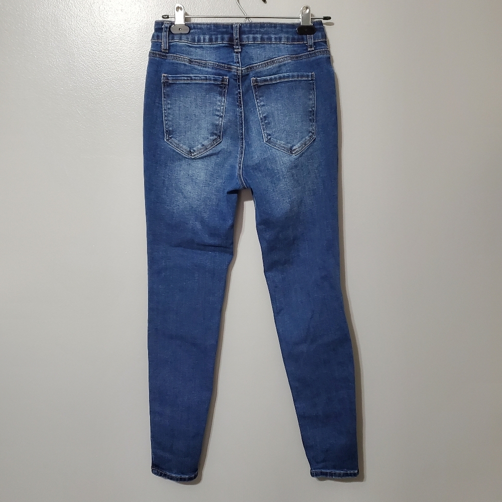 Refuge Miami High Rise Skinny Womens Jeans Dark Wash Size 3 - Picture 4 of 7